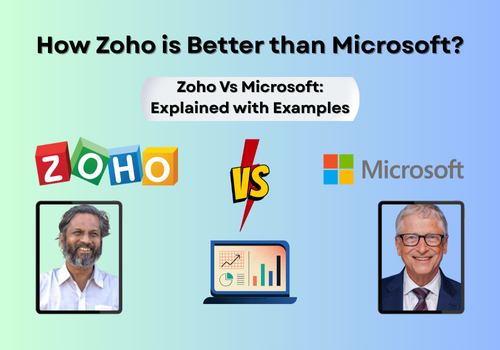 How Zoho CRM is Better than Microsoft 365? Explained with Examples