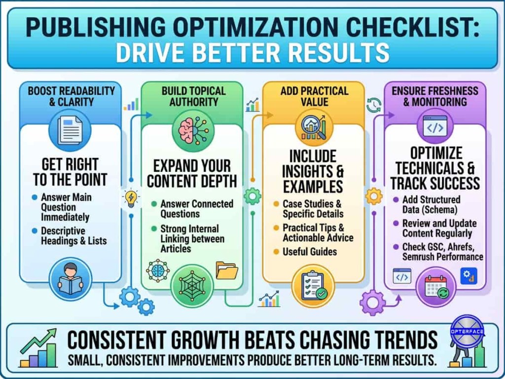 How to rank on AI overviews and drive stable growth This image shows How to Get Featured in AI Overviews & Improve Ranking Stability