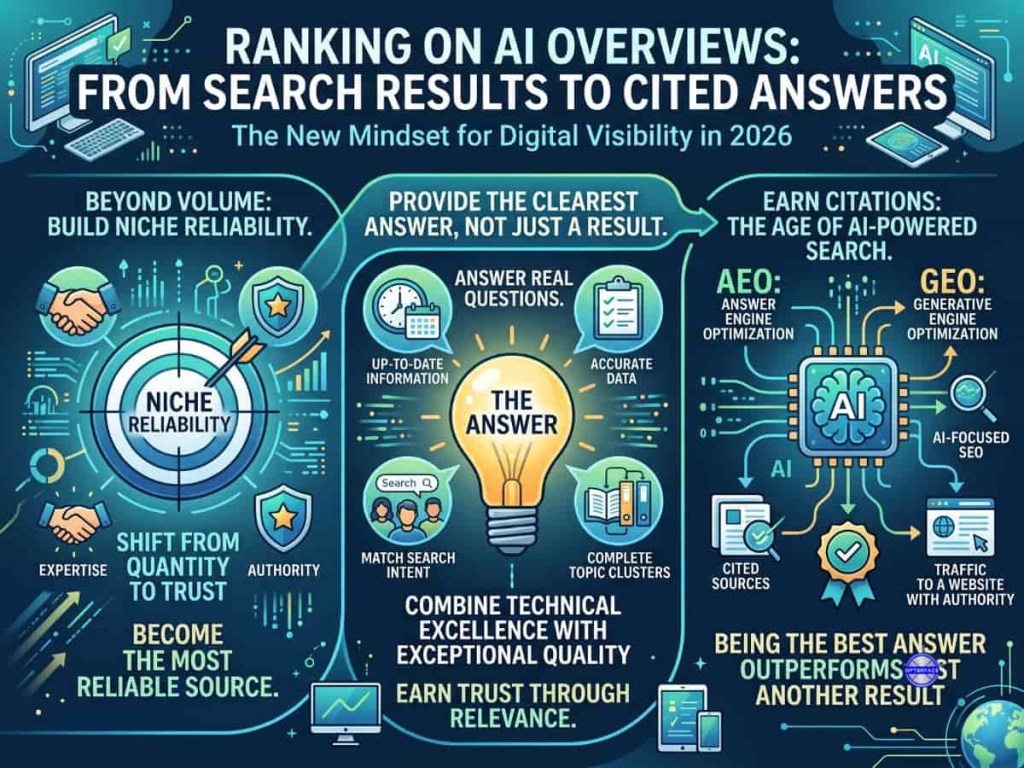 How to rank on AI overviews by analysing and producing the better content than competitors This image shows Best practices for structuring data to appear in AI answers