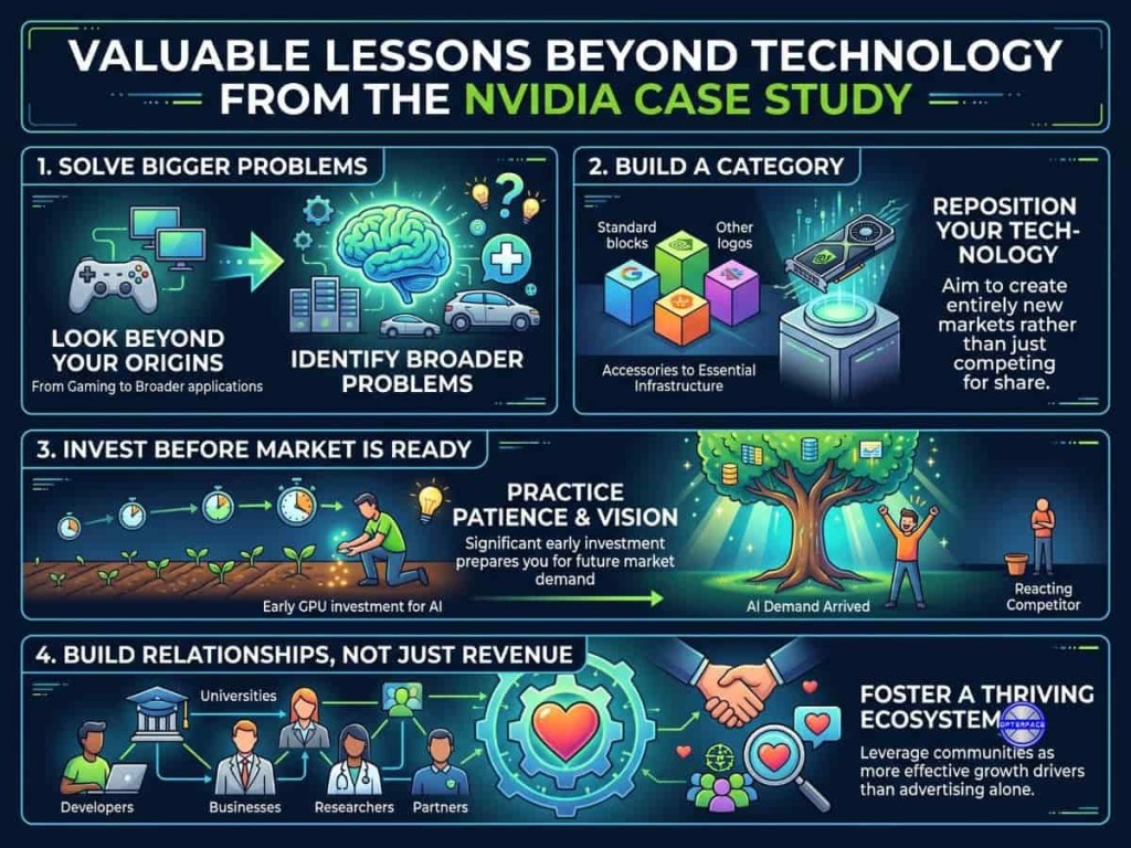 NVIDIA Case Study: This Image Shows the Business Approach to Adapt which are Learned from this NVIDIA Case Study